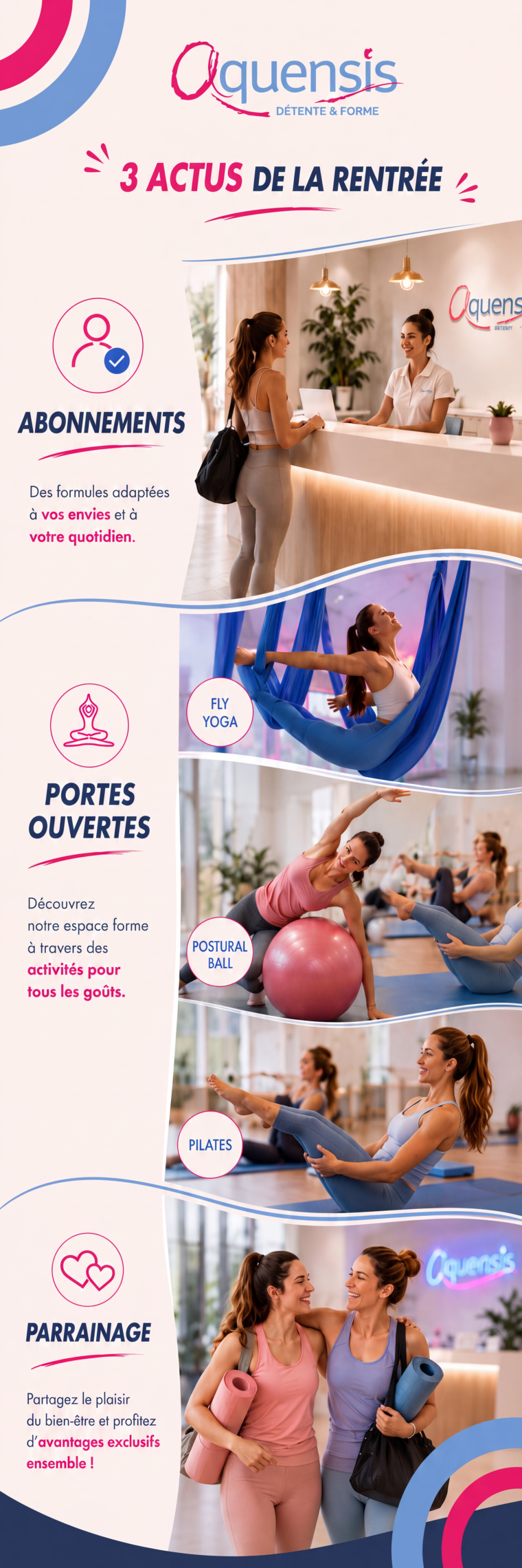 Rentrée Forme : découvrez nos offres & abonnements