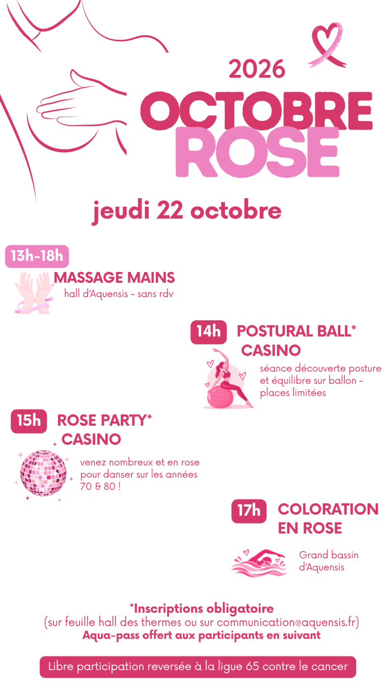 Octobre Rose - animations